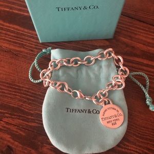 Tiffany Round Charm Bracelet